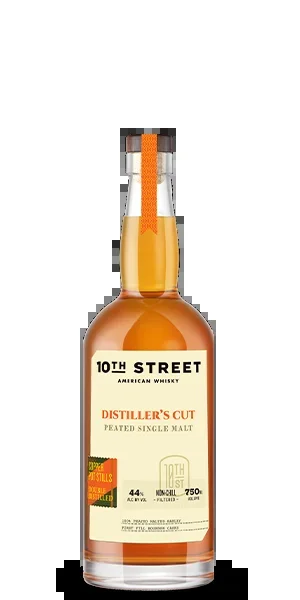 10th Street Distiller’s Cut Peated Single Malt American Whisky