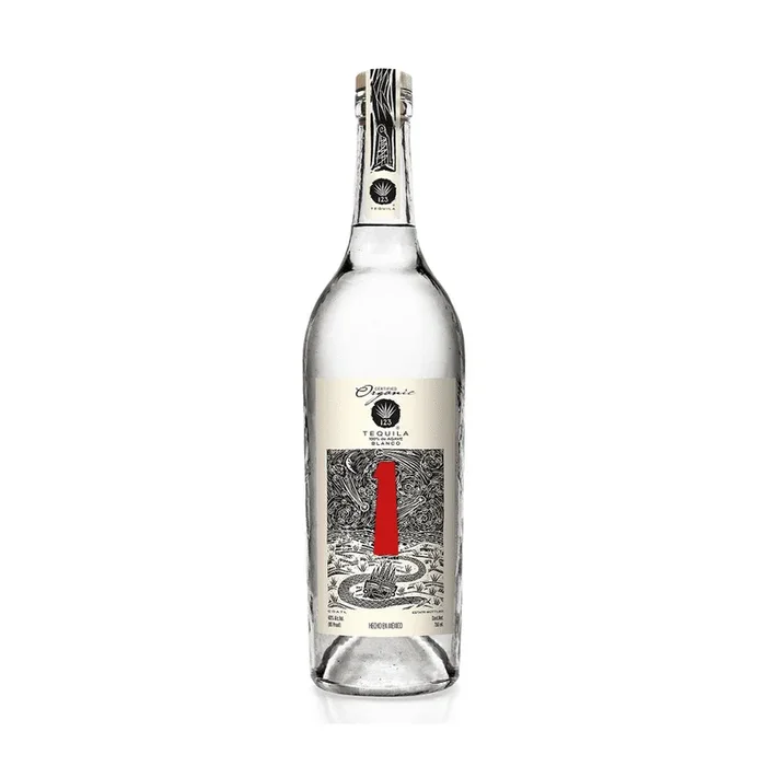 123 Organic Blanco (Uno) Tequila