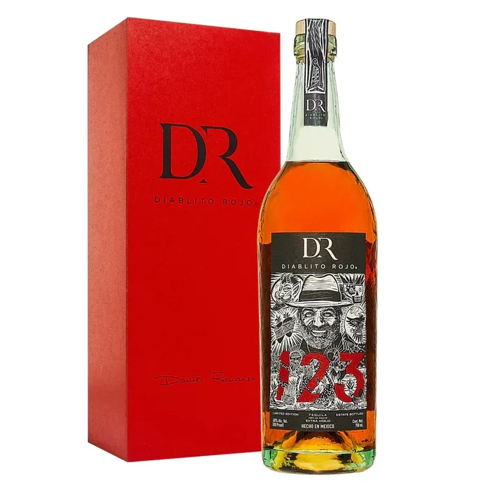 123 Tequila Diablito Rojo Extra Anejo Tequila 750ml