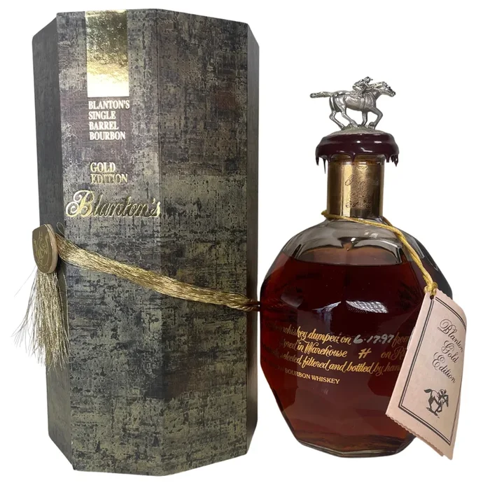 1997 Blanton’s Takara Gold Derby Edition Single Barrel Kentucky Straight Bourbon Whiskey 700ml