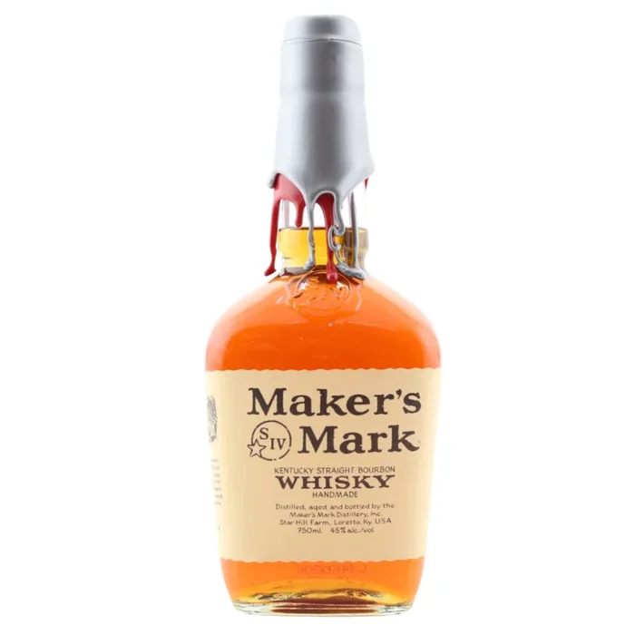 2002 Maker’s Mark Ohio State NCAA Championship Silver Or Red Wax Kentucky Straight Bourbon Whisky 750ml