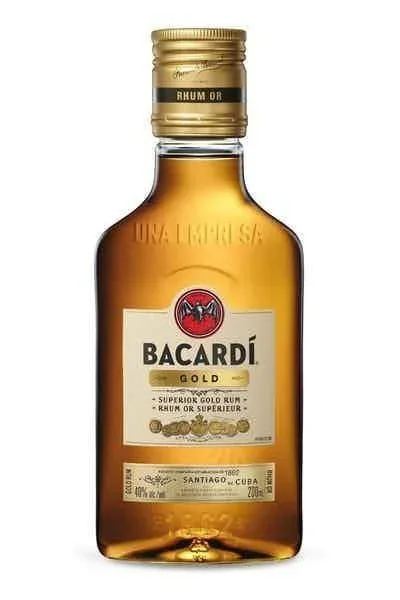 200ml Rum Bacardi Gold