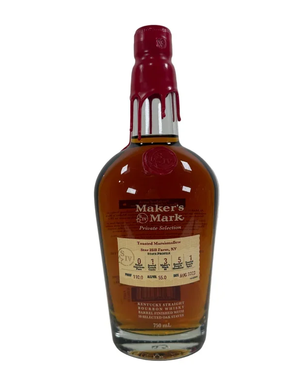 2023 Maker’s Mark Private Selection ‘Toasted Marshmallow’ Kentucky Straight Bourbon Whisky 750ml