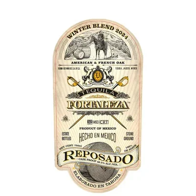 2024 Fortaleza Winter Blend Reposado Tequila 750ml
