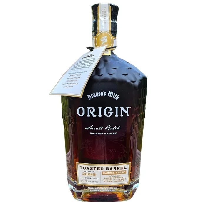 2024 New Holland Brewing Dragon’s Milk Origin Toasted Barrel Small Batch Bourbon Whiskey 750ml