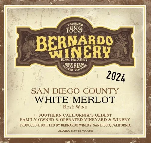 2024 White Merlot – Bernardo Winery