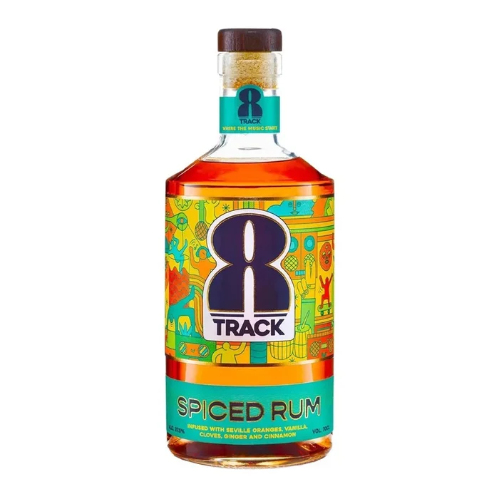 8 Track Spiced Rum 70cl