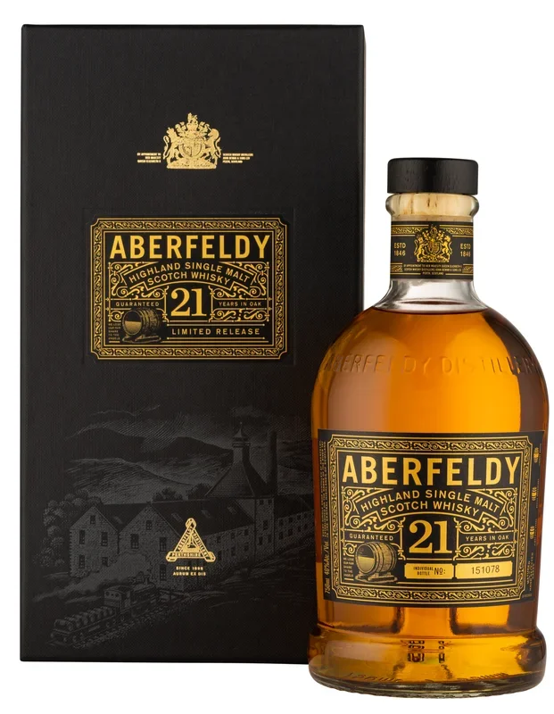 Aberfeldy 21 Year Old Single Malt Whisky 750ml
