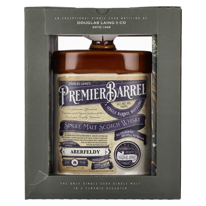 Aberfeldy 8 Year Old Premier Barrel (Douglas Laing) Scotch Whisky | 700ML