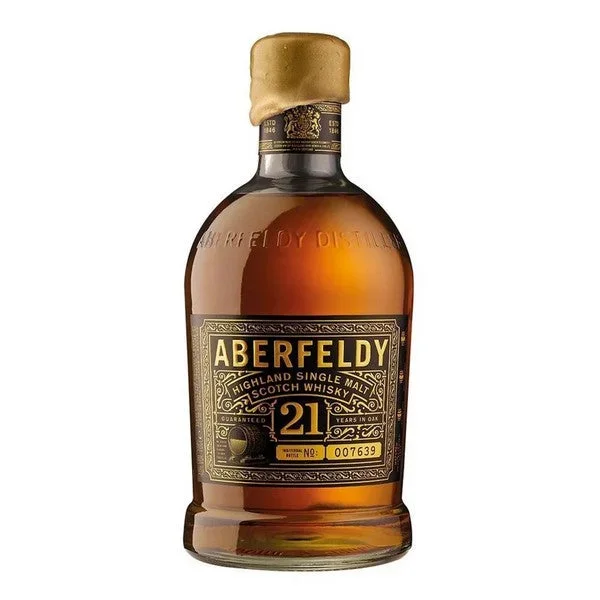 Aberfeldy Highlands Single Malt Whisky 21yr (wood box)