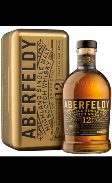 ABERFELDY SCOTCH SINGLE MALT HIGHLAND 12YR 750ML