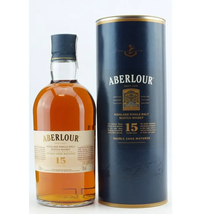 Aberlour 15 Year Old Double Cask Scotch Whisky | 1L