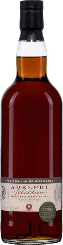 Adelphi Dailuaine 2015 9 Yr Old Single Malt Whisky 700ml