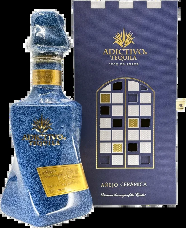 Adictivo Ceramica Limited Edition Tequila Anejo
