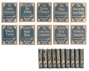Alexandre Dumas, Set of 10