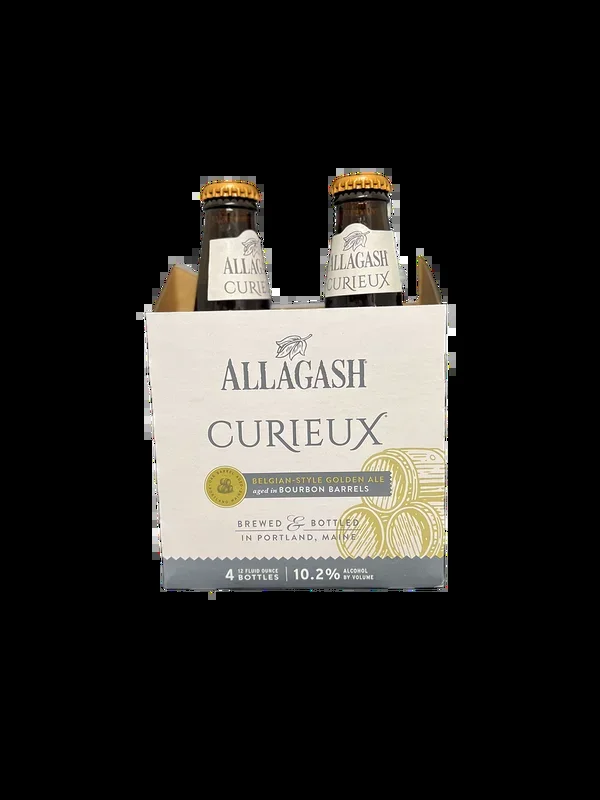 Allagash Curieux BA Golden Ale 4 Pack Bottles