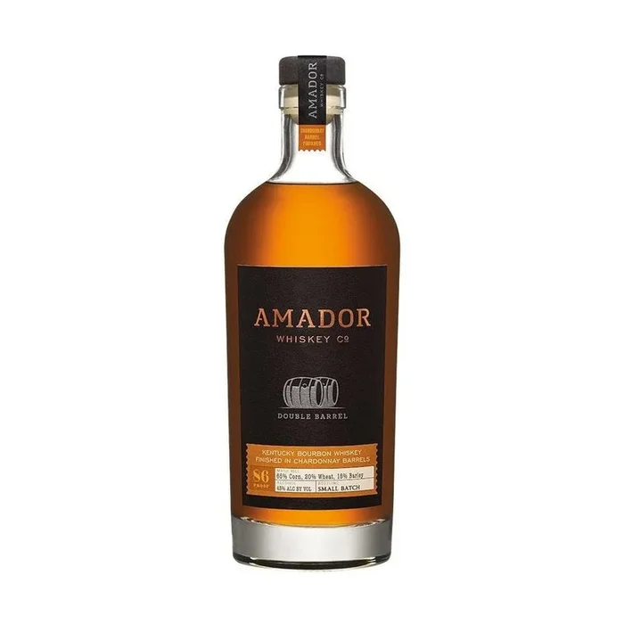 Amador Double Barrel Chardonnay Barrels Finish Kentucky Bourbon Whiskey