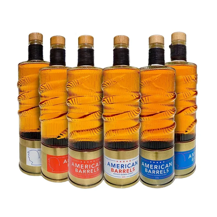 American Barrels | Presidential Series | 2020 Limited Edition (6) Bottle Collectors Bundle | Bourbon Whiskey *Drink One/Collect One