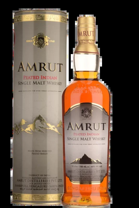 Amrut Single Malt Peated 92 Proof 750ml