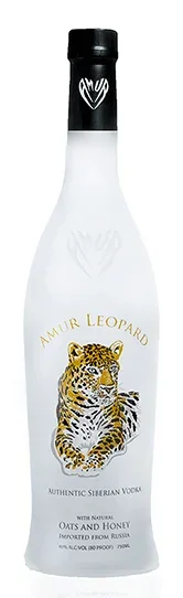 AMUR LEOPARD VODKA OATS & HONEY SIBERIAN 750ML