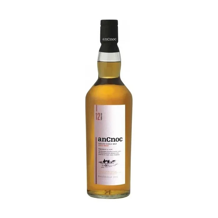 AnCnoc 12 Years Old Highland Single Malt Scotch Whisky