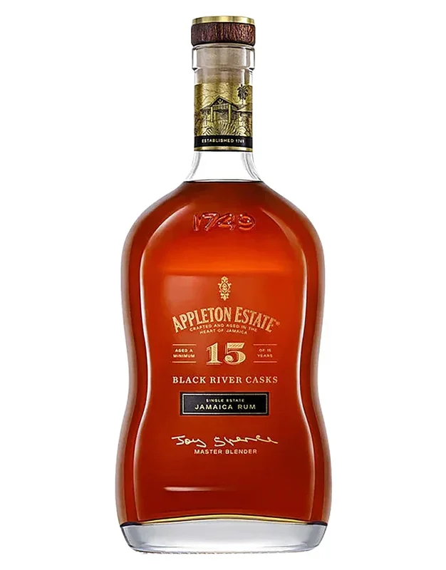 Appleton Estate Black River Casks Single Estate 15 Year Old Rum 750ml