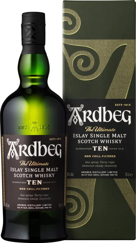 Ardbeg 10-Year-Old Islay Single Malt Whisky