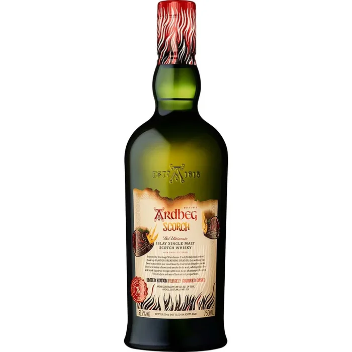 ARDBEG SCORCH SCOTCH SINGLE MALT LIMITED FIERCELY CHARRED CASKS 103.4PF 750ML