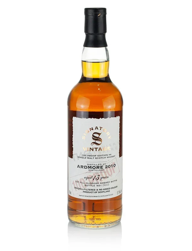 Ardmore 13 Year Old 2010 Signatory 100-Proof Edition #4