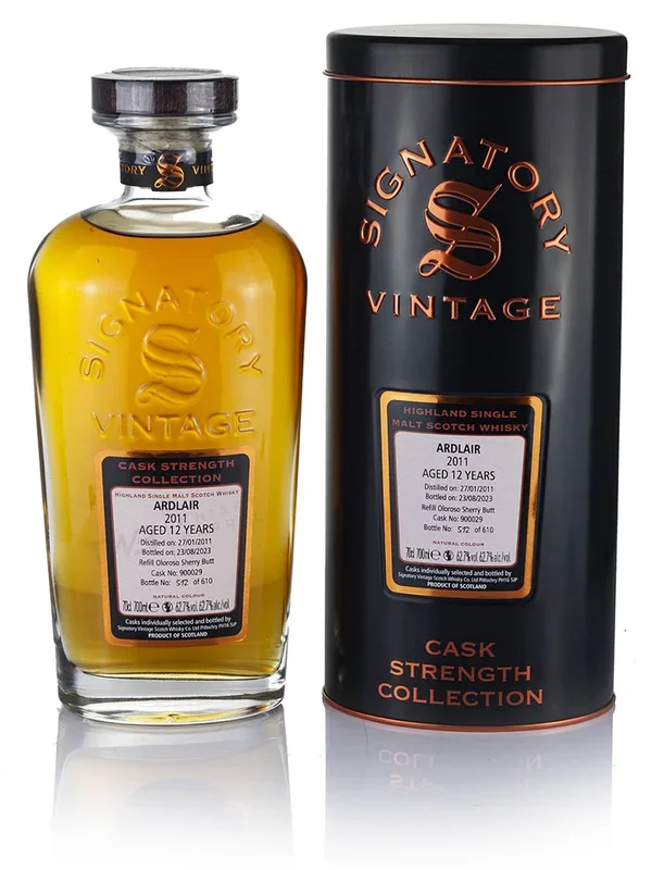 Ardmore (Ardlair) 12 Year Old 2011 Signatory Cask Strength