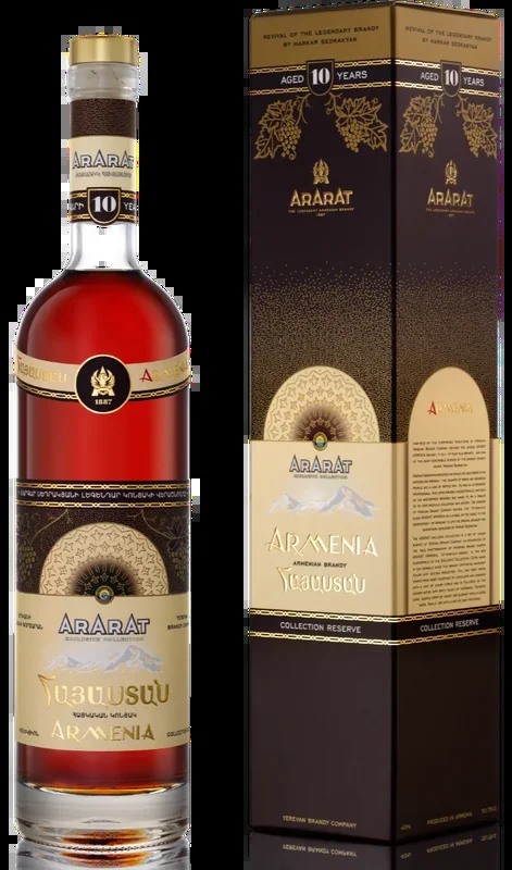 ARMENIA BRANDY COLLECTION RESERVE 90PF 10YR 750ML