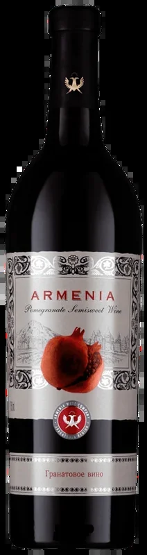 Armenia Pomegranate Semi Sweet Red Wine 750ml