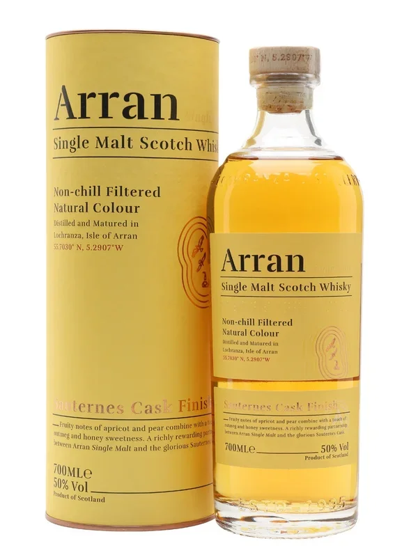 Arran Sauternes Cask Finish Island Single Malt Scotch Whisky | 700ML