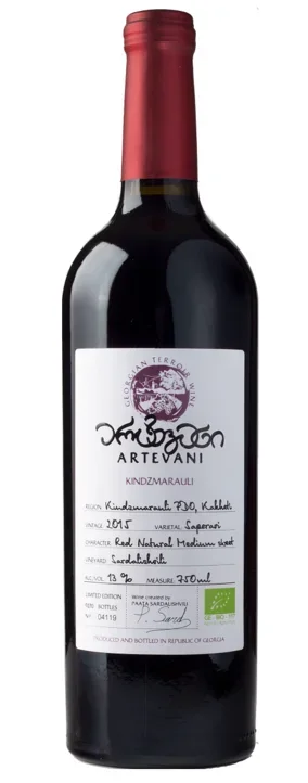 Artevani Kindzmarauli Organic Semi Sweet 750ml