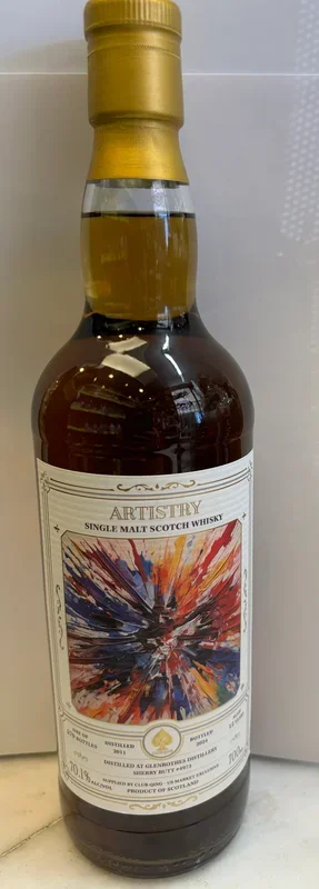 Artistry Single Malt Scotch Whiskey Aged 12 years 750 ml