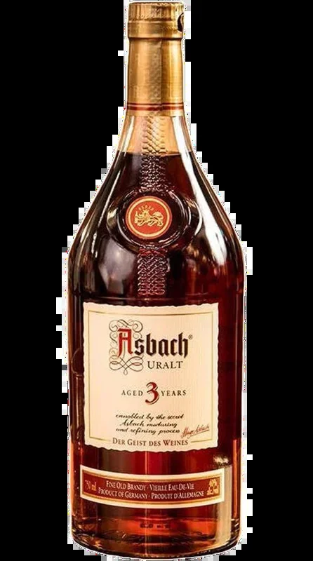 ASBACH URALT BRANDY GERMANY 3YR 750ML
