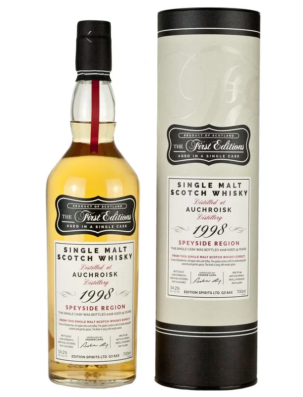 Auchroisk 19 Year Old 1998 First Editions
