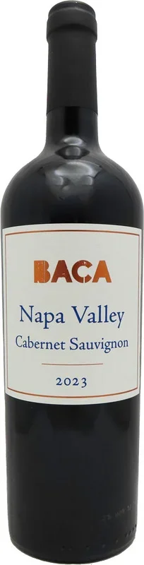 Baca Cabernet Sauvignon Napa 2023 750ml