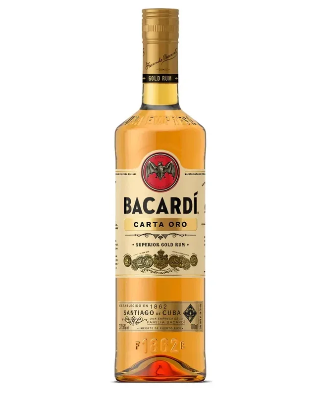 Bacardi Carta Oro Rum, 70 cl