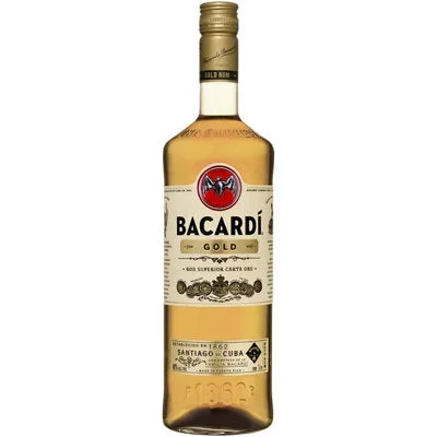 Bacardi Gold Rum 80 1L