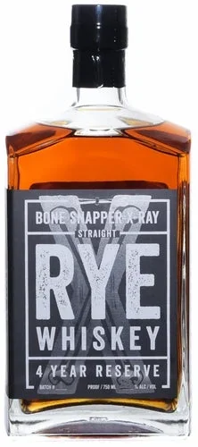 Backbone Snapper X-Ray Rye Whiskey 4 Year Old 750ml