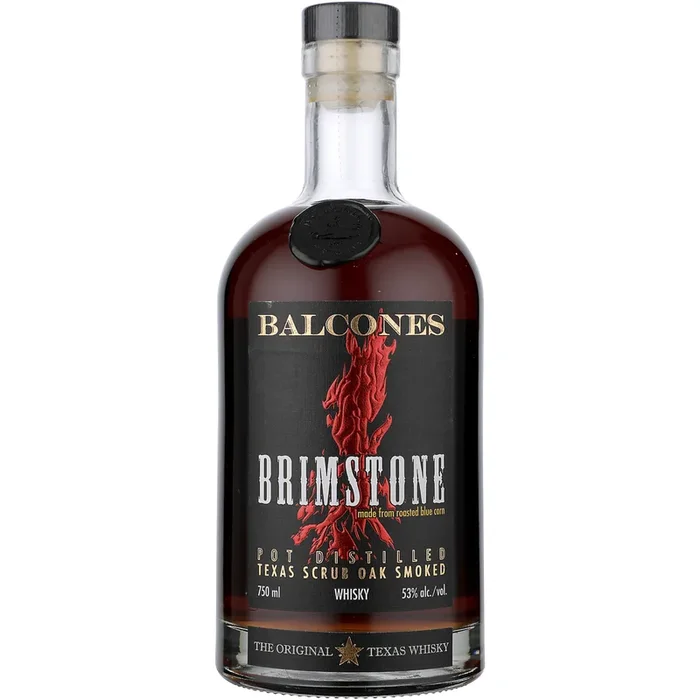 Balcones Corn Whiskey Brimstone Texas Scrub Oak Smoked Pot Distilled