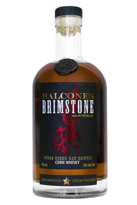BALCONES WHISKY BRIMSTONE SCRUB OAK SMOKED TEXAS 106PF 750ML