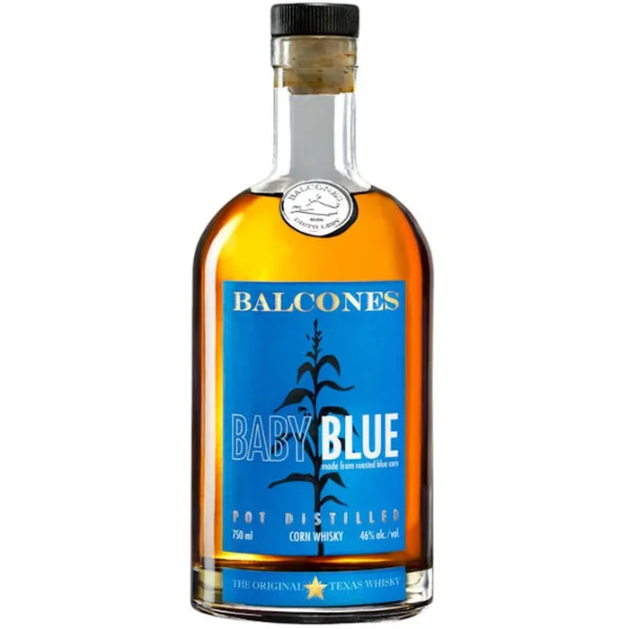 BALCONES WHISKY CORN BABY BLUE TEXAS 92PF 750ML