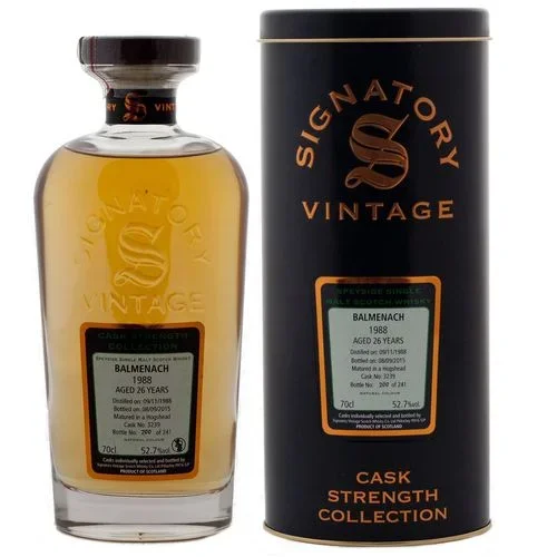 Balmenach 26 Year Old 1988 Signatory