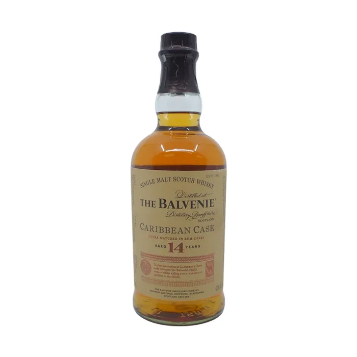Balvenie 14yr Caribbean Rum Cask Speyside Single Malt (750mL)