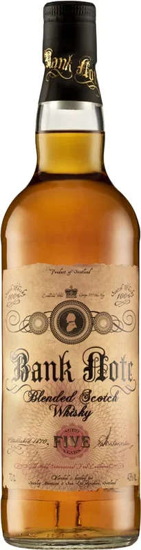 Bank Note Blended Scotch Whisky 5 Year Old 700ml