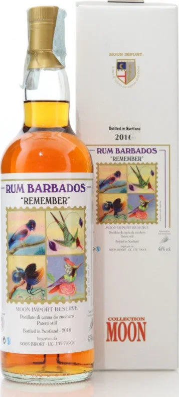 Barbados Remember Moon Collection, (B.2016) Rum | 700ML