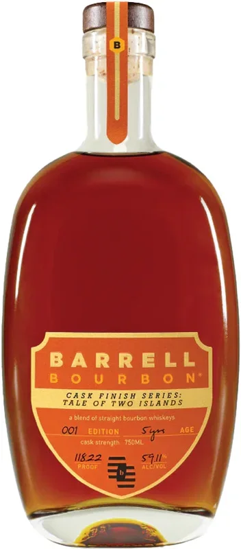 Barrell Bourbon Tale of Two Islands Cask Strength Bourbon Whiskey 750ml