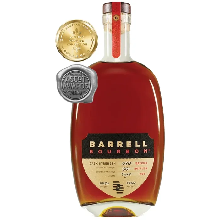 Barrell Craft Spirits Batch 030 Cask Strength 5 Year Old Straight Bourbon Whiskey 750ml